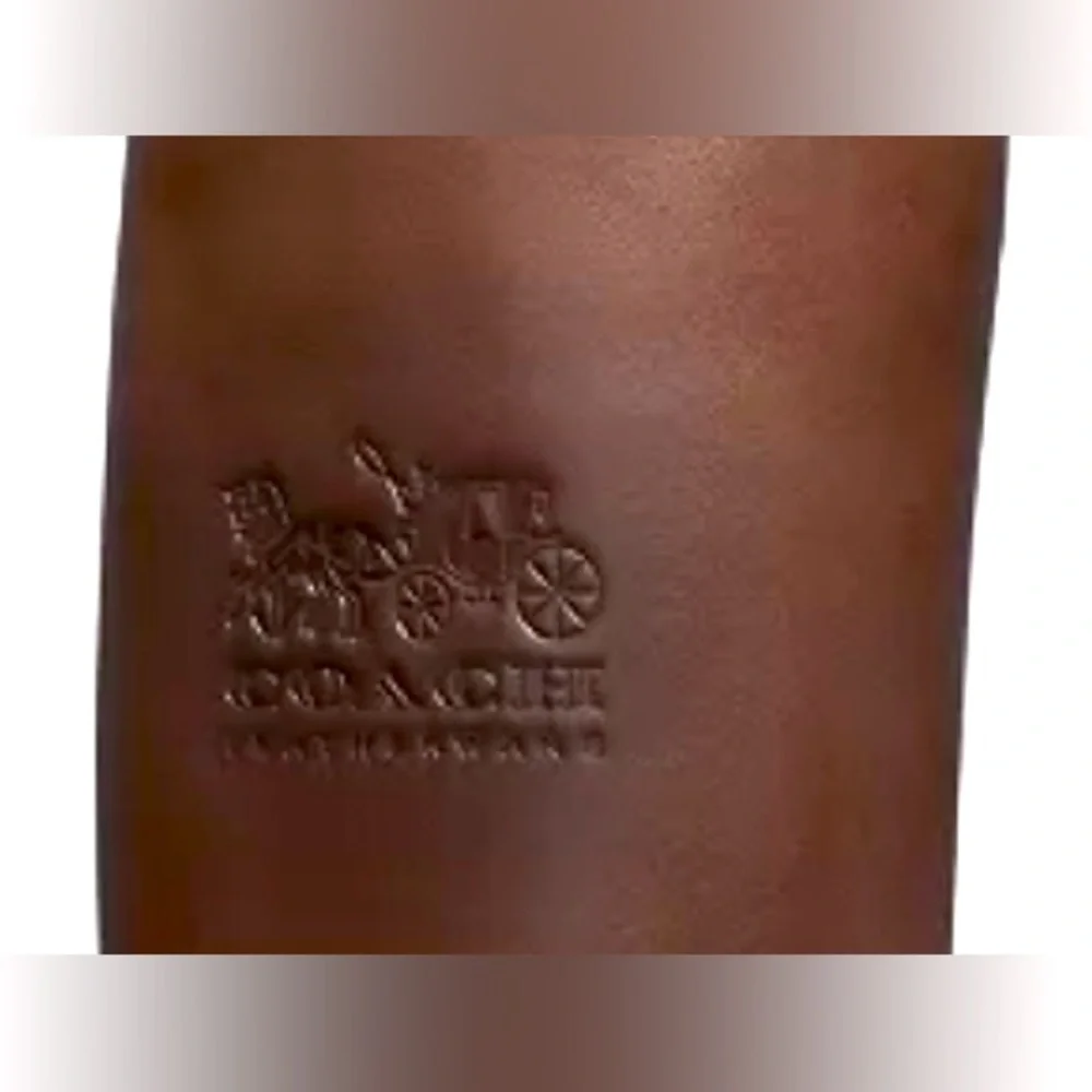 Coach Brown Knee-High Boots - Picture 2 of 5